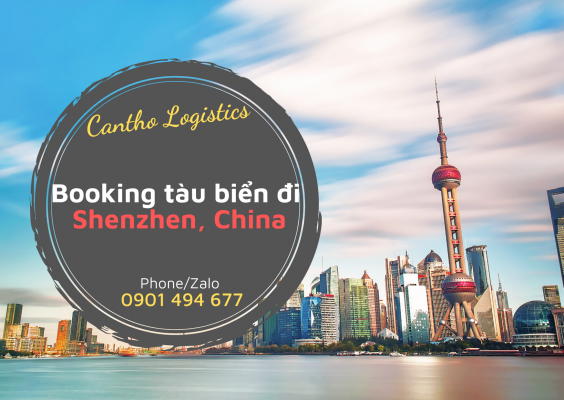 Booking tàu biển đi Shenzhen Trung Quốc