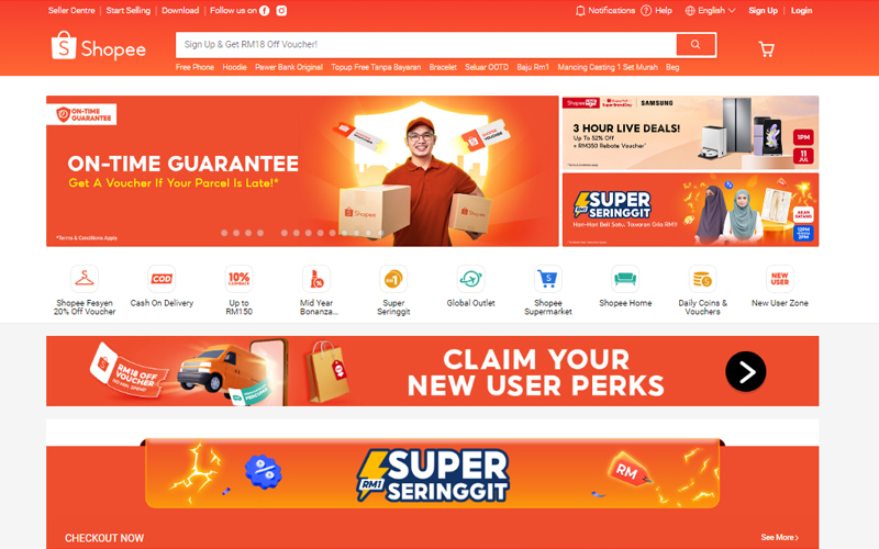 Mua Sắm Online Từ Malaysia