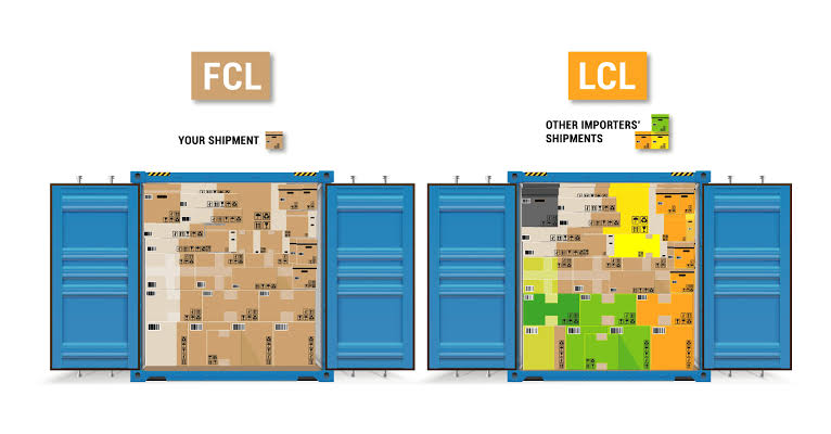 LCL là gì? Phân biệt hàng LCL và hàng FCL trong xuất nhập khẩu
